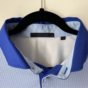 Greyson Golf polo shirt! Like new hardly ever worn. Size L.